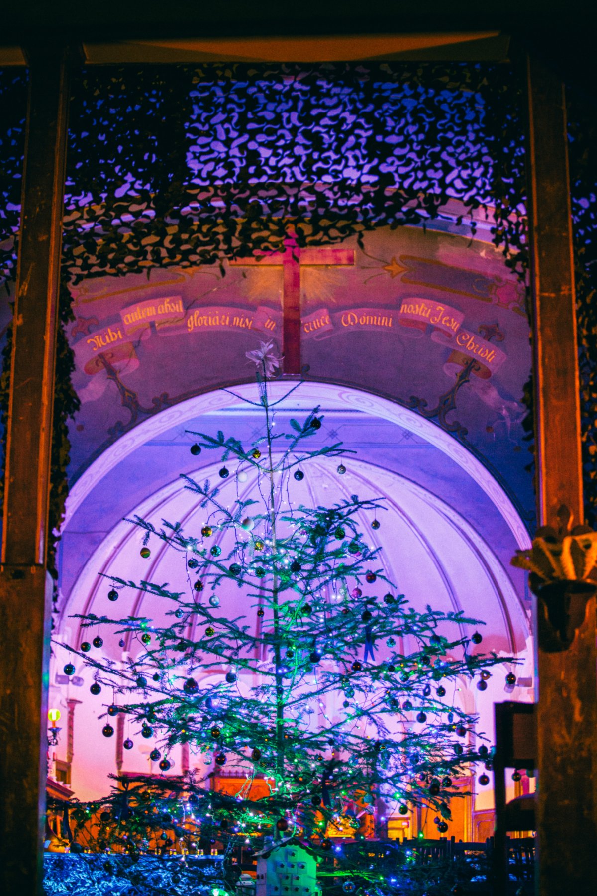 Couleurs de Noël dans la Chapelle