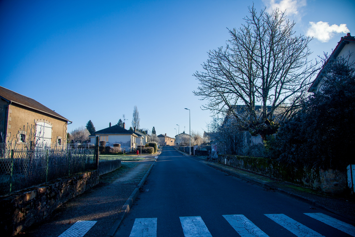 Avenue des vignes un matin d’hiver