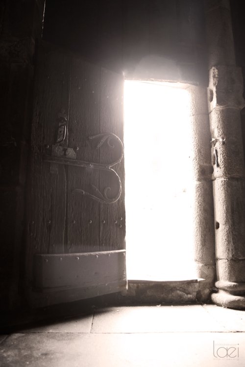 Grande porte ouverte